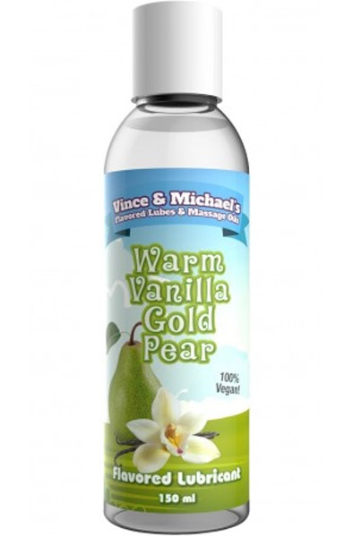 Produktfoto för Warm Vanilla Gold Pear - Smaksatt Glidmedel