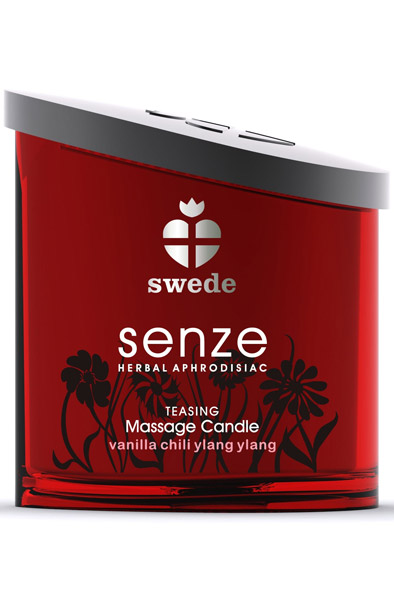 Senze Massage Candel Vanilla Chili Ylang Ylang Massageljus |  | Intimast