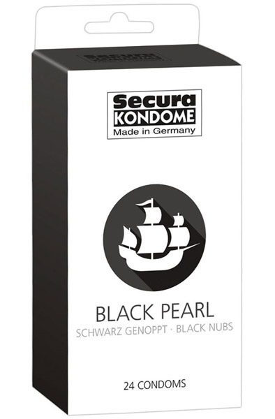 Secura Black Pearl 24-pack Kondomer | | Intimast