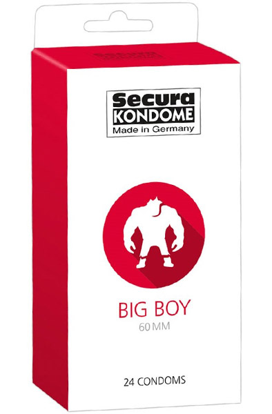 Secura Big Boy 24-pack Stora kondomer | | Intimast