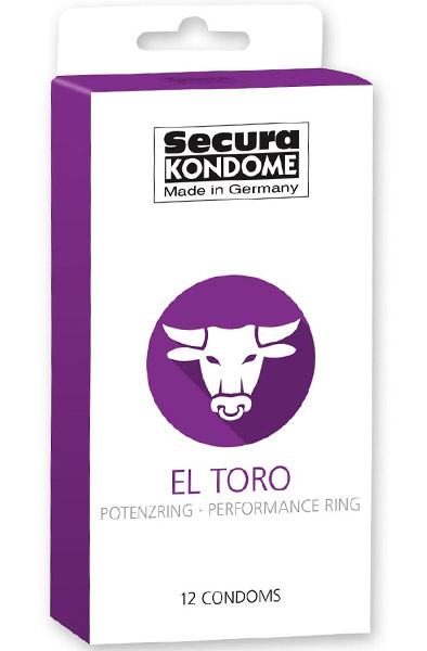 Secura El Toro Performance Ring 12-pack Kondomer | | Intimast