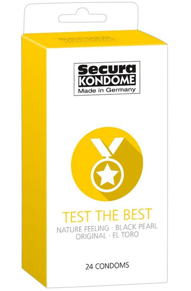 Secura Test The Best 24-pack Mixade kondomer | | Intimast