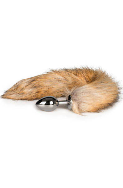 Alternativ bild 1 för Fox Tail Plug No.2 -Silver