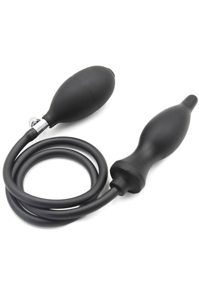 Kiotos Inflatable Anal Plug Black Uppblåsbar analplugg |  | Intimast
