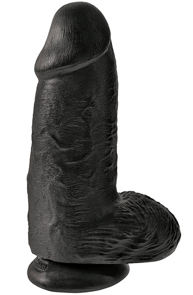 Pipedream King Cock Chubby Black 23 cm XL dildo | | Intimast
