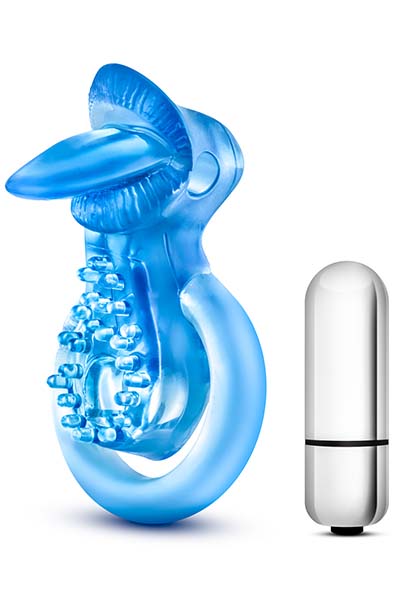 Alternativ bild 1 för Stay Hard Tongue Blue C-ring