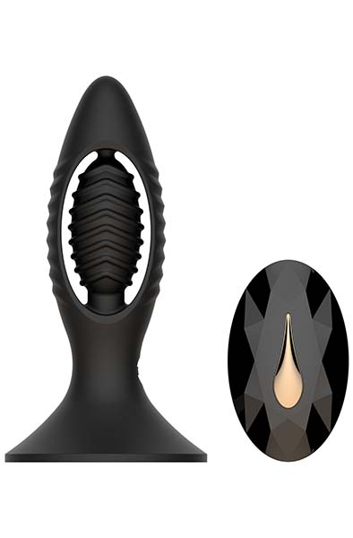 Vibrating Anal Bullet Plug With Wireless Remote Analplugg med vibrator |  | Intimast