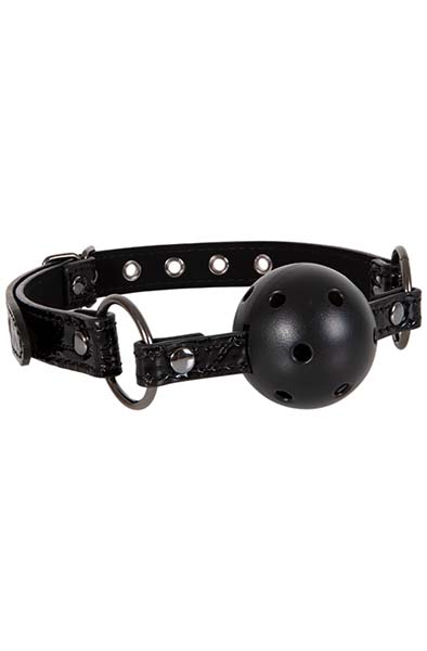 Diabolique Ball Gag Black Gagball |  | Intimast