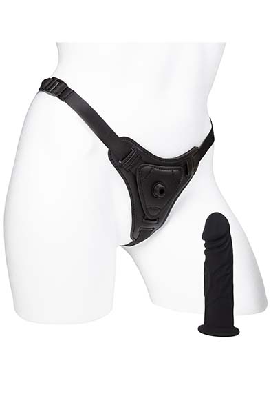 Alternativ bild 1 för STRAP-ON WITH 16cm DILDO