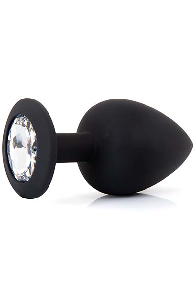 Silicone Plug With Gem Large Analplugg |  | Intimast