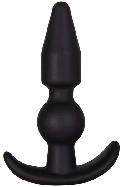 Produktfoto för Silicone Black Anchor Plugg - Small