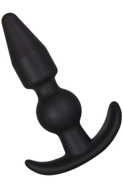 Alternativ bild 1 för Silicone Black Anchor Plugg - Small