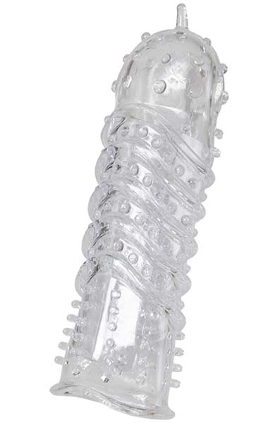 Alternativ bild 1 för Penis Överdrag Med Stimulerande Textur Och Piggar