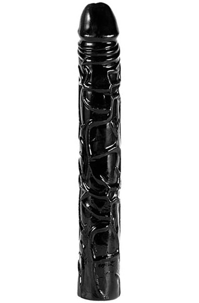 Realistic Dong Black 30 cm Stora dildos |  | Intimast
