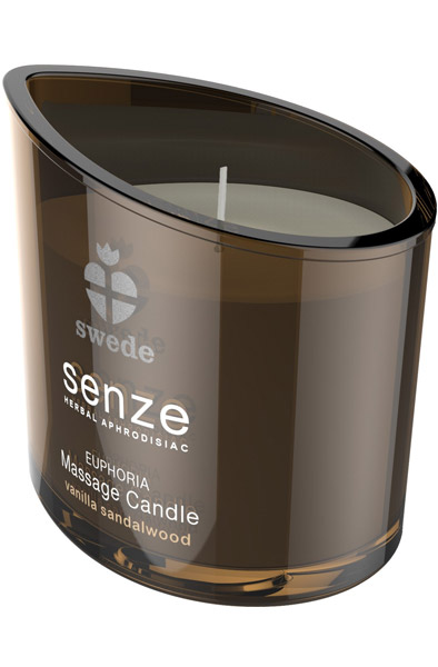 Senze Massage Candle Vanilla Sandalwood 50ml Massageljus |  | Intimast