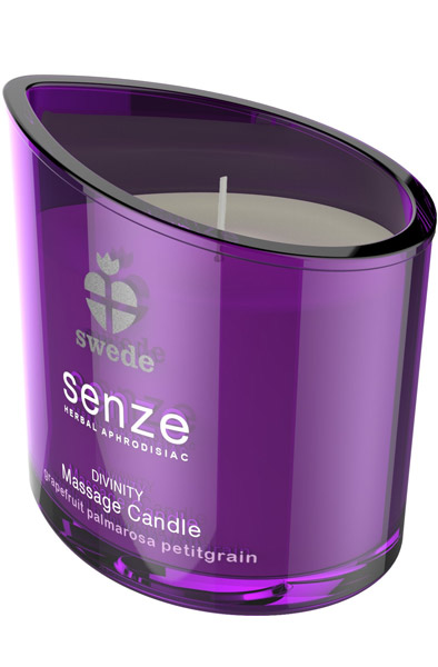 Senze Massage Candle Grapefruit Palmarosa Petitgrain 50ml Massageljus |  | Intimast