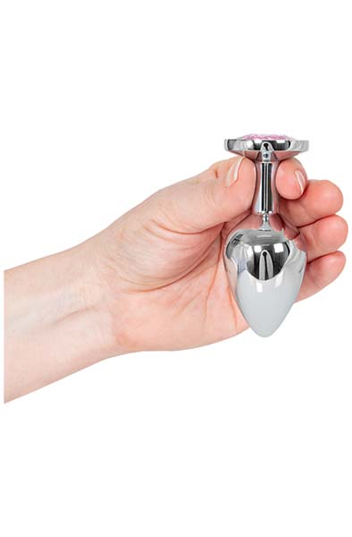 Alternativ bild 1 för Metal Plug Medium - Silver/Pink