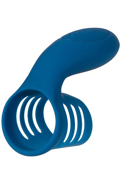 Vibrating Silicone Clit Tickling Ring Penisring med vibrator |  | Intimast