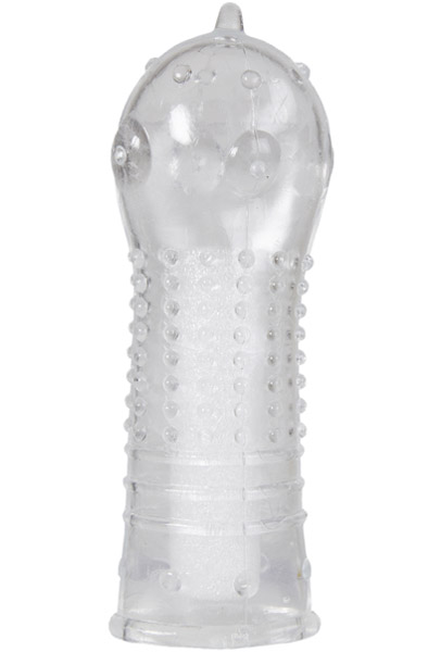 Penis Sleeve With Stimulating Texture Dots & Ribs Penisöverdrag |  | Intimast