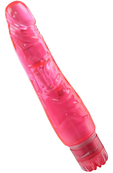 Alternativ bild 1 för Pink Pleasure - Slim Penis Shaped Vibrator