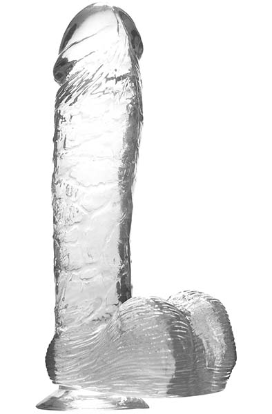 Crystal Pleasures Clear 20 cm Dildo |  | Intimast