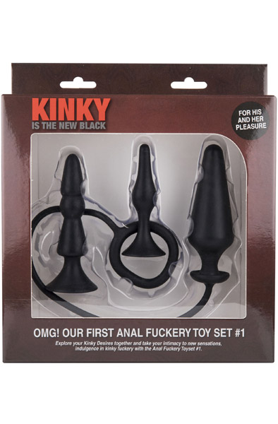 Alternativ bild 1 för OMG! OUR FIRST ANAL FUCKERY TOY SET #1