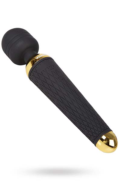 Alternativ bild 1 för Black & Gold Massager Wand - 20 Vibrations