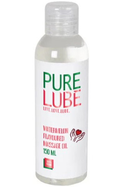 Pure Lube Massage Oil Watermelon 150 ml Massageolja |  | Intimast
