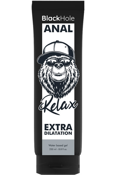 Alternativ bild 0 för Black Hole Relax Dilatation Water Based Gel 250 ml