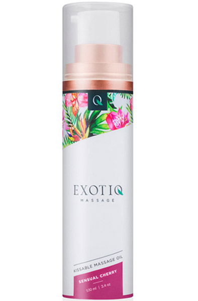 Exotiq Massage Oil Sensual Cherry 100 ml Massageolja Körsbär | | Intimast