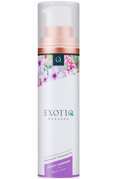 Exotiq Massage Oil Lovely Lavender 100 ml Massageolja Lavendel | | Intimast