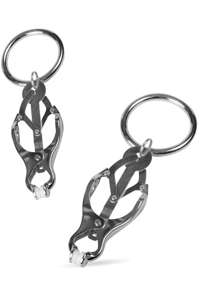 Japanese Clover Clamps With Ring Bröstvårtsklämmor | | Intimast