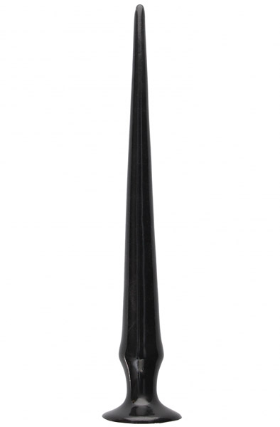 Ass Spike Dildo Black 33 cm Extra lång analdildo | | Intimast