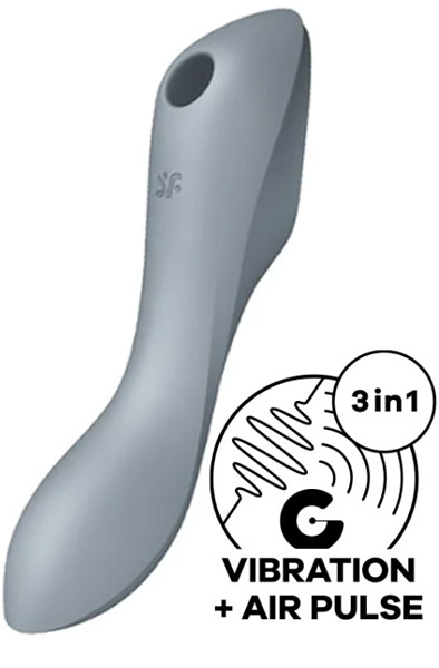 Satisfyer Curvy Trinity 3 Grey Lufttrycksvibrator | | Intimast