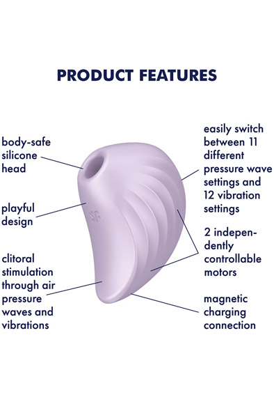 Alternativ bild 1 för SATISFYER PEARL DIVER VIOLET