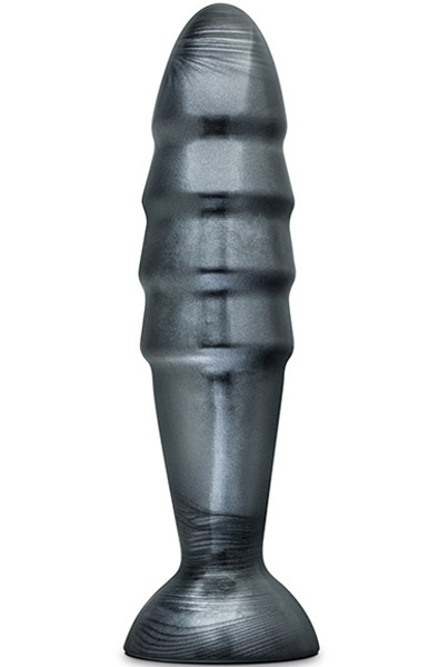 Jet Destructor Carbon Metallic Black Butt Plug Grövre analplugg | | Intimast