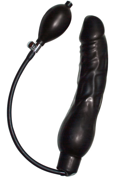 Black Latex Balloon Large 24 cm Uppblåsbar dildo |  | Intimast