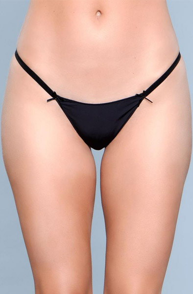 BeWicked Basic Thong Black Small Trosa |  | Intimast