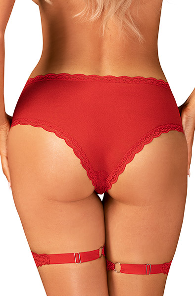 Alternativ bild 1 för Belovya - Röda Trosor med strumpeband