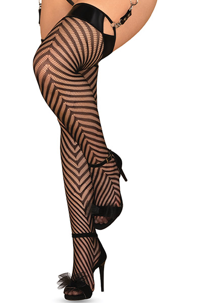 Alternativ bild 1 för S818 - SVARTA STOCKINGS