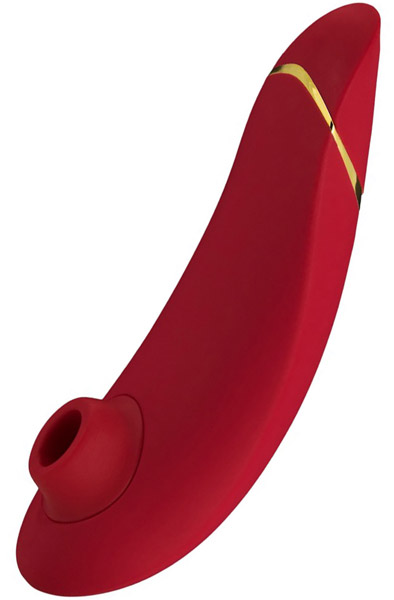 Womanizer Premium 2 Clitoris Stimulator Red Lufttrycksvibrator | | Intimast