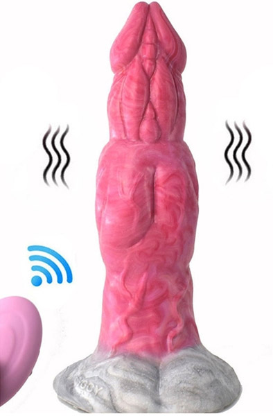 Monster Dildo Viby Fuzzy 22,5 cm Dragon dildo |  | Intimast