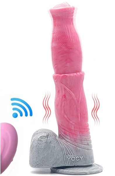 Vibrating Monster Dildo Tony 24,5 cm Dragon dildo |  | Intimast