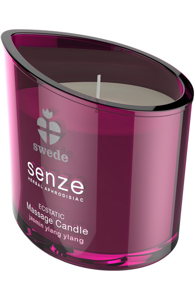 Senze Massage Candle Jasmine Ylang Ylang 150ml Massageljus |  | Intimast
