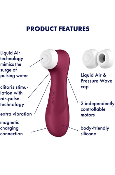 Alternativ bild 1 för PRO 2 GENERATION 3 WITH LIQUID AIR - VINRÖD