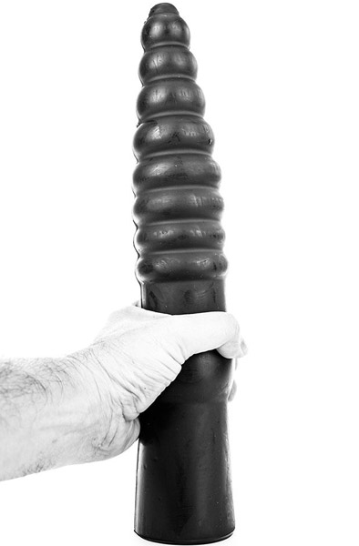 All Black Rainer Anal Dildo 33cm Analdildo |  | Intimast