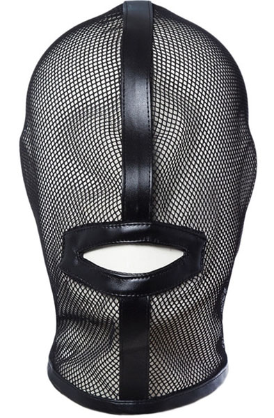 Black Mesh Hood BDSM mask |  | Intimast
