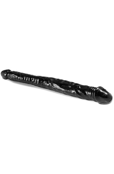 HardToys UR26 Double Dildo Black 41 cm Dubbeldildo |  | Intimast