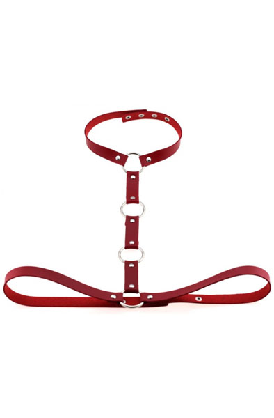 Deana Harness Red Bondage sele |  | Intimast
