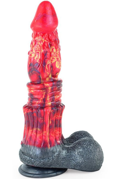 Monstered Dragon Dildo Postyr 26,5 cm